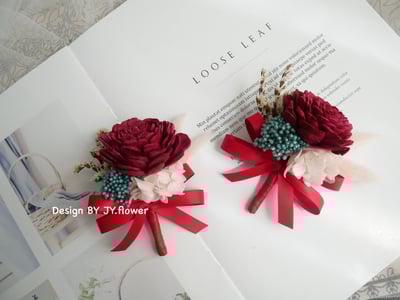 索拉乾燥花胸花【美好依戀】2