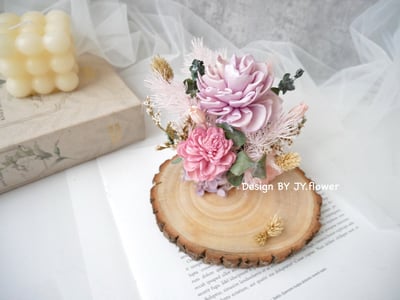 乾燥花名片座【淡香】3