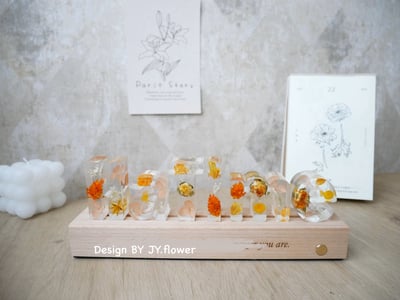 花草系字母燈【燦爛如昔】2