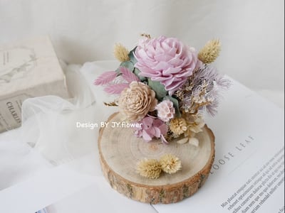 乾燥花名片座【舞光】1