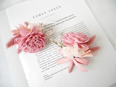 索拉乾燥花胸花【美好遇見】1