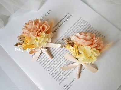 索拉乾燥花胸花【暖和時光】2