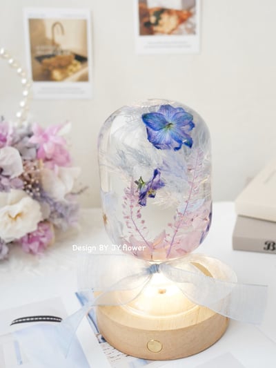 浮游花水晶球夜燈【幻境】2