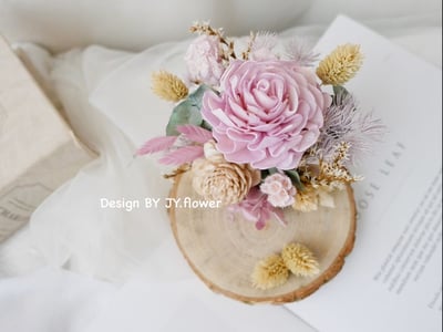 乾燥花名片座【舞光】2