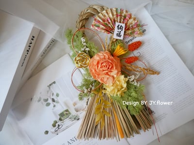 【長型祈福注連繩】福臨圈/新年禮物/日式春聯4