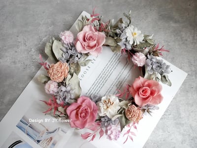 【不凋花與乾燥花商業花藝】精修套課2