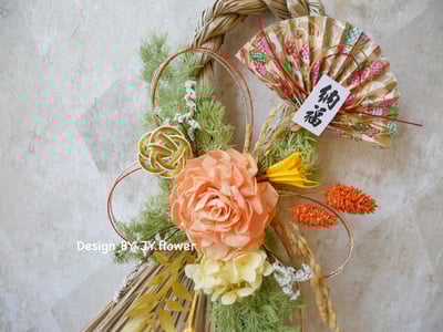 【長型祈福注連繩】福臨圈/新年禮物/日式春聯5