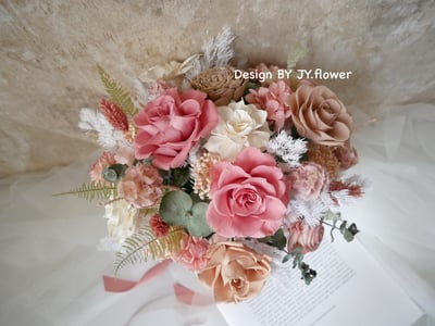 自然型不凋花捧花【美好情懷】2