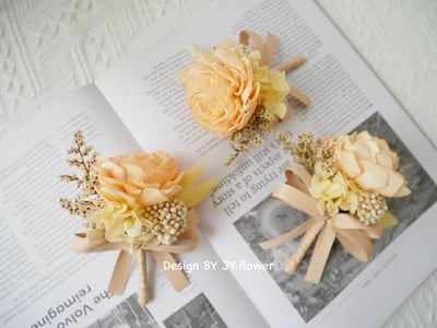 索拉乾燥花胸花【暖和時光】4