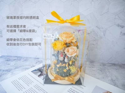 永生玫瑰戒指花盒【酡顏】4