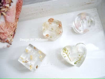 【乾燥花戒架/戒指座】1