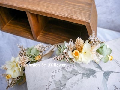 小花款永生乾燥手腕花【初夏】3