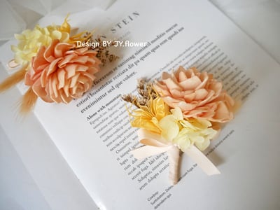 索拉乾燥花胸花【暖和時光】3