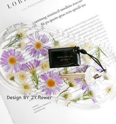 飾品托盤/玄關鑰匙盤【田園】4