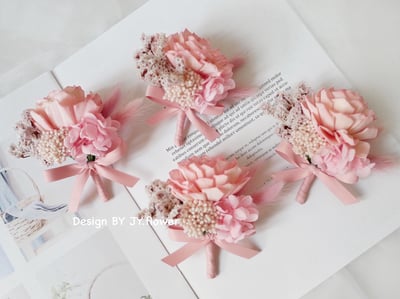 索拉乾燥花胸花【美好時光】1