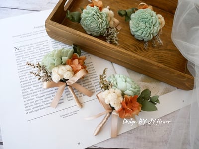 索拉乾燥花胸花【盛夏莊園】3