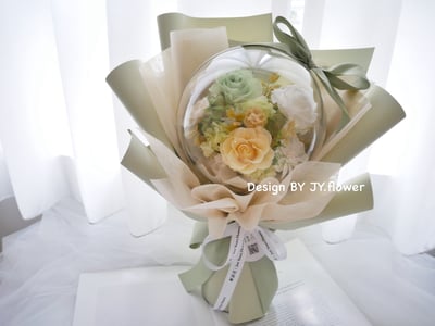 波波球大款永生玫瑰花束【綠野仙蹤】1