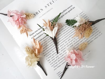 永生花髮插【美好情懷】2