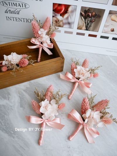 乾燥花小胸花【乾燥莓粉】2