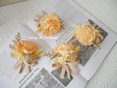 索拉乾燥花胸花【暖和時光】5