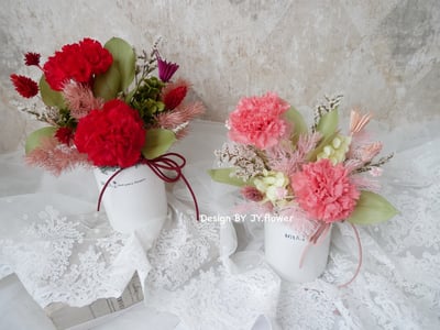 母親節花禮【不凋康乃馨盆花】永生康乃馨盆花3