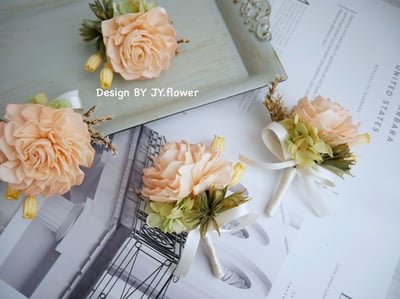 索拉乾燥花胸花【初夏日和】2