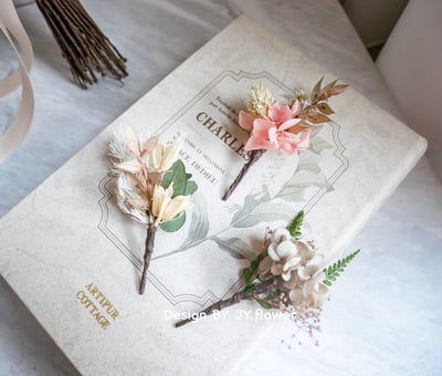 永生花髮插【美好情懷】3