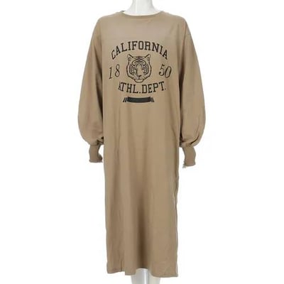 純棉虎紋印花連身裙1