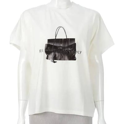 日本設計師款 包包圖案連袖上衣1