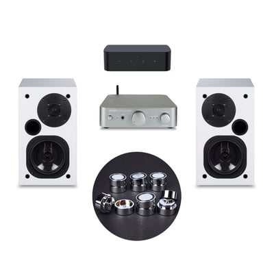 雅瑟音響推薦 USHER S-520 / MP-60N / Wiim pro / 懸浮腳墊2