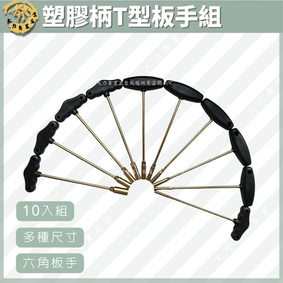 塑膠柄T型板手組1