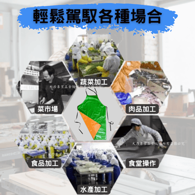 防水耐油PVC圍裙3