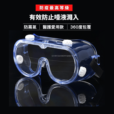 防護隔離眼鏡面罩2