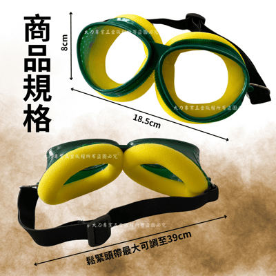 海綿防塵護目鏡3