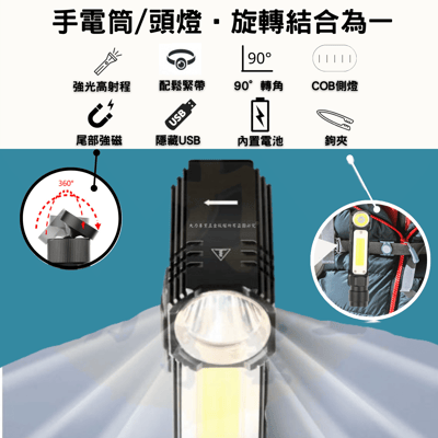 多功能LED手電筒3