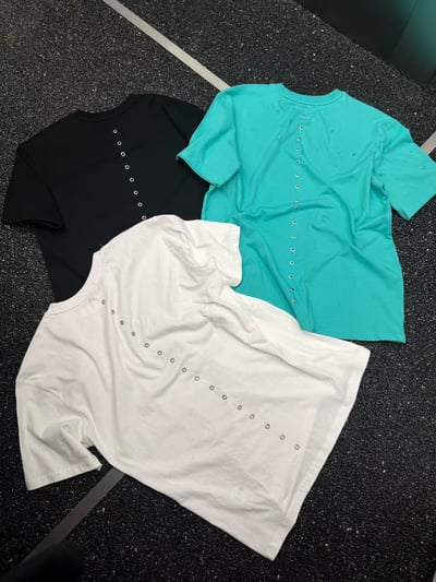 中線金屬環上衣 Center Ring Tee1