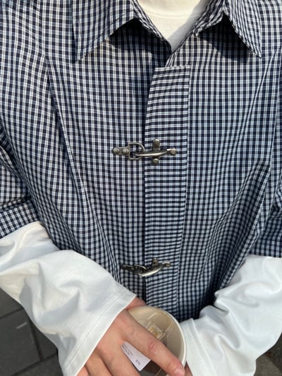 消防扣短袖襯衫8