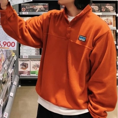 搖粒絨立領抓絨上衣3