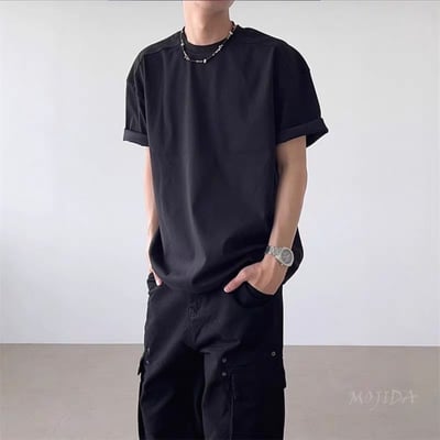 肩線前移立體版型素面T2