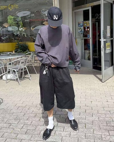 【🇰🇷】短版boxy 素色打底長T2