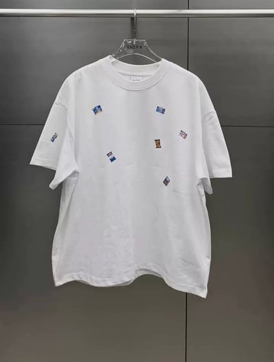 餅乾貼布刺繡短袖T恤6