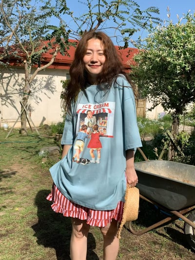 韓國🇰🇷Summer Cream Tee 🍦2