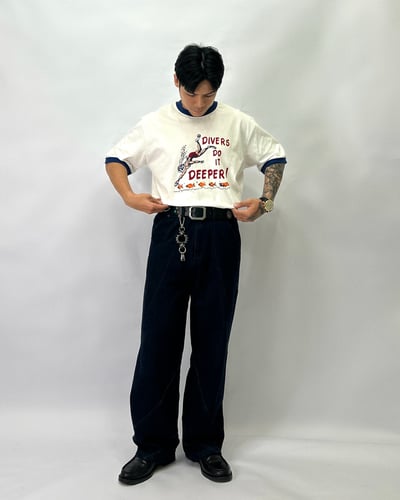 【fuchun】【🇰🇷】買夢想的海女奶奶滾邊短T2