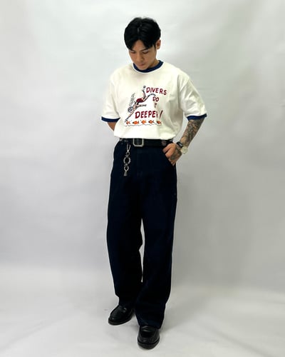 【fuchun】【🇰🇷】買夢想的海女奶奶滾邊短T3