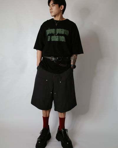 【fuchun】【🇰🇷】鉚釘設計百搭直筒短褲5