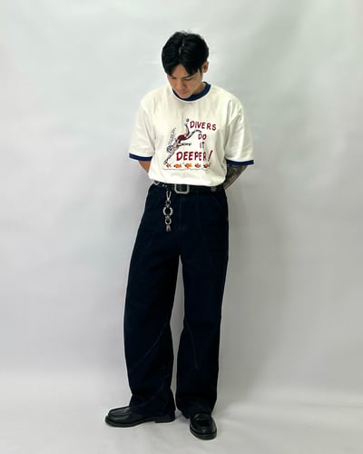 【fuchun】【🇰🇷】買夢想的海女奶奶滾邊短T1