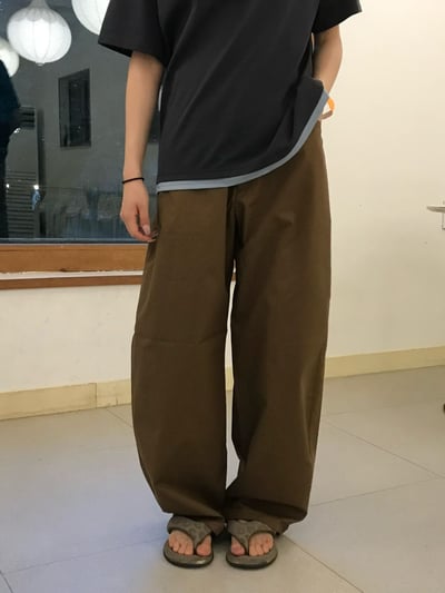 Curve Pocket Pants   曲線口袋休閒褲1