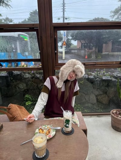 疊穿長袖打底T恤吊帶背心套裝5