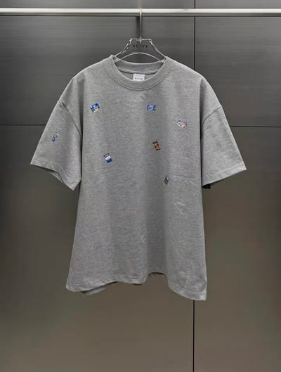 餅乾貼布刺繡短袖T恤5