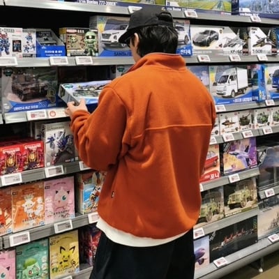 搖粒絨立領抓絨上衣2